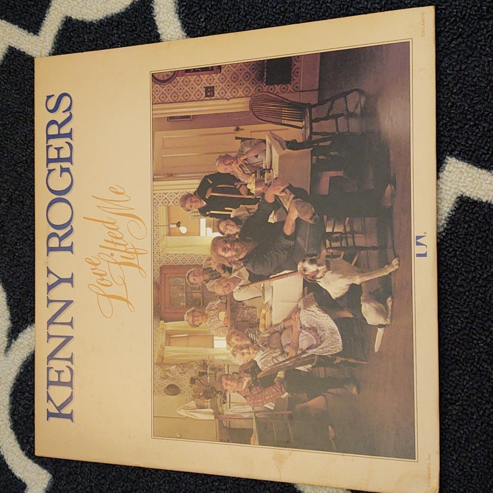 United Artists - Kenny Rogers - Love Lifted Me - Vinyl Record Album - Picture 1 of 13